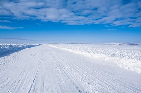 Unique Ice road