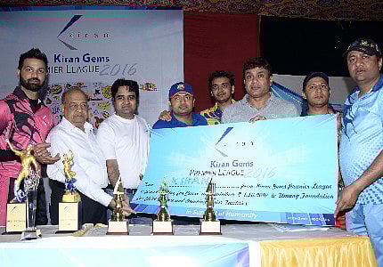 Kiran Gems organises Kiran Gems Premier League 2016