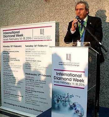 Israel Diamond Exchange President Yoram Dvash