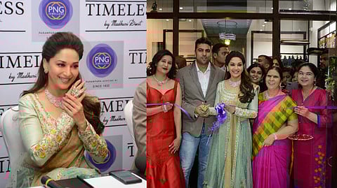 PNG launches Timeless jewellery line with Madhuri Dixit
