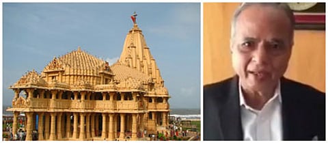 Dilip Lakhi donates 40kg gold to Somnath temple