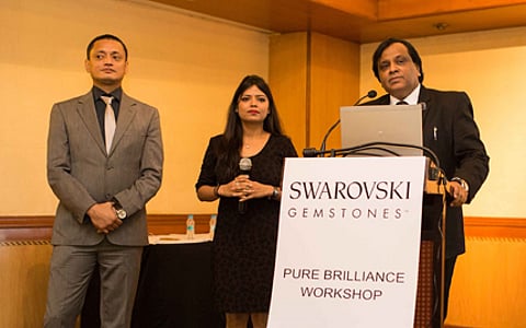 (LtoR) Vivek Gurung, Ms. Noopur Jain and Rajendra Jain