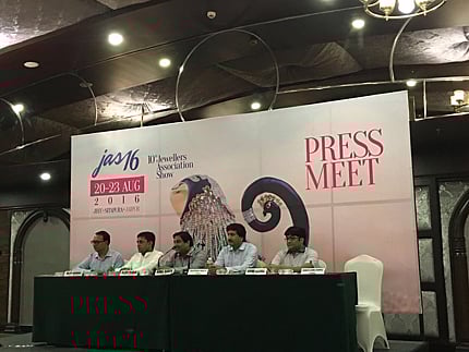 (L to R) Dilip Godika, Rajesh Dhamani, Nirmal Bardiya, Sanjay Kala, Arvind Agarwal