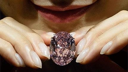 The Pink Star Diamond now holds a record of fetching highest price.