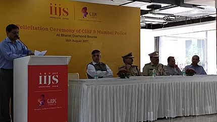 (l to r) Sabyasachi Ray, Praveenshankar Pandya, Himanshu Pandey, A. K. Nag, Russell Mehta and Saunak Parikh