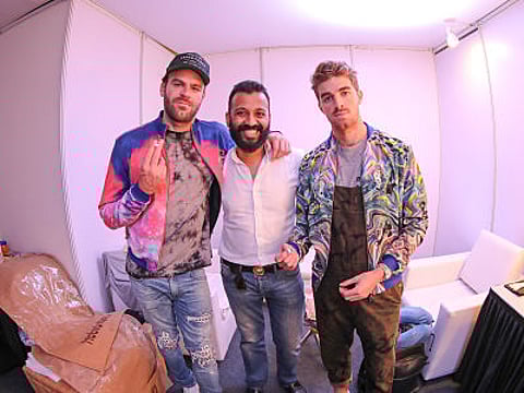 Siddharthaa with Alex and Andrew