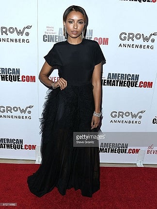 Kat Graham wore Hearts on Fire and Maxior at the Cinematheque Awards Gala