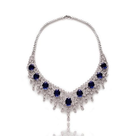 Treasure in Aqua by Prakshi Fine Jewellery