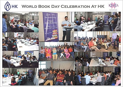 Hari Krishna Group Celebrates World Book Day