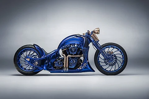 Harley-Davidson Blue Edition Features Carl F. Bucherer Jewels