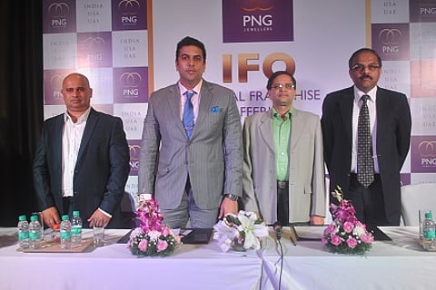 (LtoR)  Amit Vaidya, Saurabh Gadgil, CMD, Parag Gadgil and Prasad Kapre