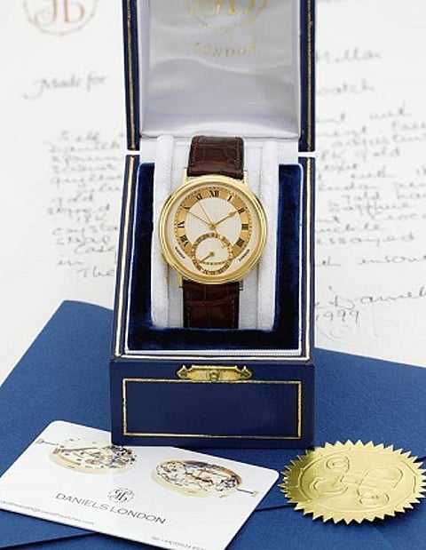 George Daniels Millennium Sells for £200,000 & Matches Previous Record at Sotheby's London