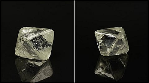 (l) 108-carat and (r) 98-carat