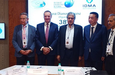 (l to r) Rony Unterman, Ernie Blom, Anoop Mehta, Lin Qiang and Mehul Shah