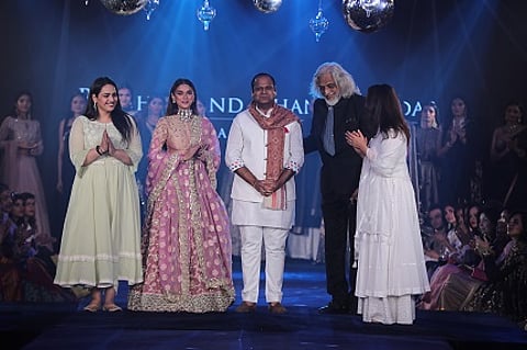 Aditi Rao Hydari & Yash Agarwal at the Sahachari Foundation Show