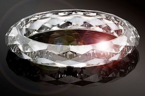 The world’s first wearable CVD lab-grown ‘all diamond’ ring graded at HRD Antwerp