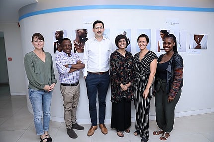 L to R- Nicky Bottcher, Jefta Mtole, Mark Freed, Vaishali Banerjee, Callen Miller, Lonwaba Majola