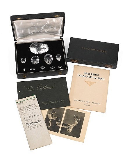 Historic Documents Tell the Story of the Cutting of the Legendary Cullinan Diamond for the Crown Jewels