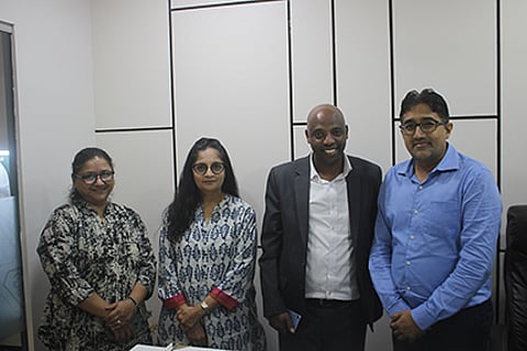 Moges Girma Principal of GAGE College, Ethiopia visits IIG