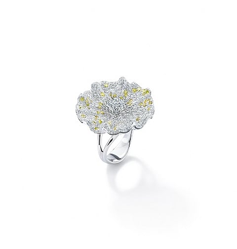 Forevermark Cocktail Ring set in 18kwhite gold, 5.72 cts