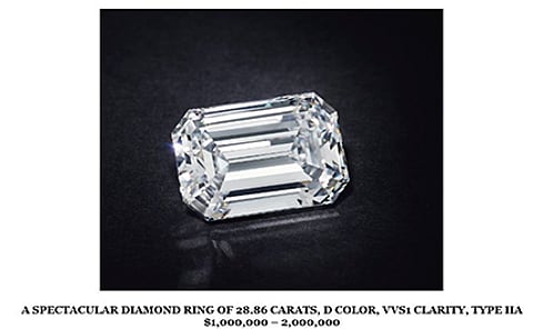 Jewels Lead the New Height of Online Sales at Christie's