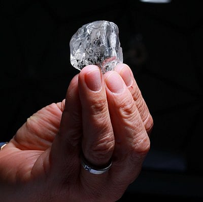 Lucara recovers 378ct top white gem diamond from the Karowe Mine