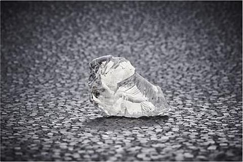 The largest stone found at the Ekati mine is a 186-carat gem quality diamond from the Pigeon pit. Courtesy of Arctic Canadian Diamond Company