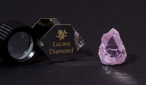 Lucara Recovers 62 Carat Fancy Pink Diamond
