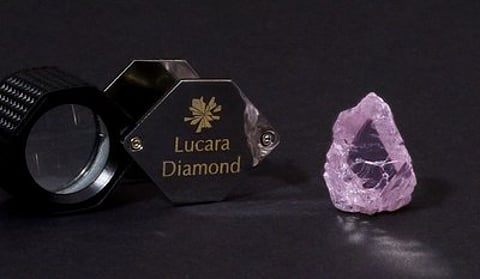 Lucara Recovers 62 Carat Fancy Pink Diamond 