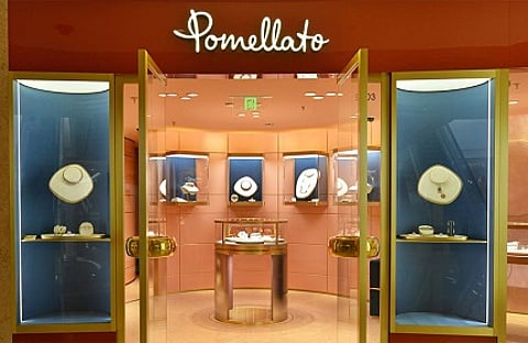 Pomellato's flagship store in China
