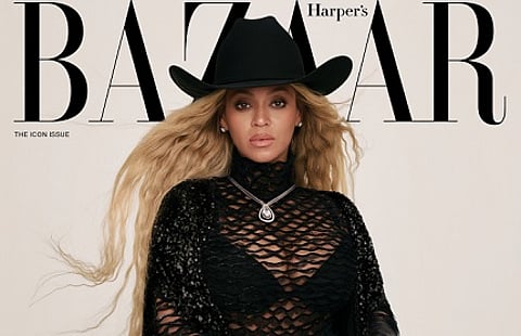 Beyoncé shines bright in a 21ct flawless diamond by Tiffany & Co
