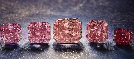 Rio Tinto dazzles in Antwerp with its finest Argyle pink, red and blue diamonds