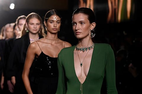Messika debuts high jewellery fashion show with Kate Moss