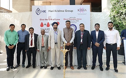 Hari Krishna Exports celebrates 9th Anniversary with a Blood Donation Drive