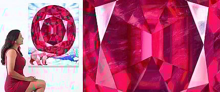 Greenland Ruby X Reena Ahluwalia Fundraiser Goes Phygital with Ruby Art NFT