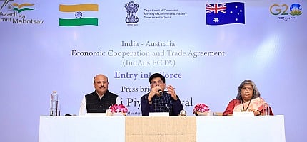 India Australia Free Trade Agreement Kick-started 