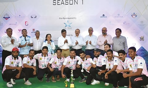 Bharat Diamond Sports League "Box Cricket" Under - Arm Tournament a Huge Success