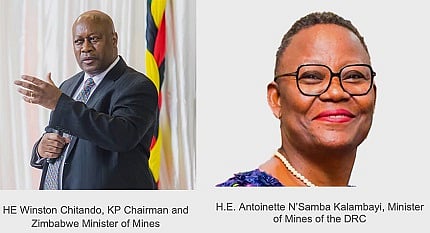 Ministers of Mines of Zimbabwe and DRC to Headline World Diamond Congress