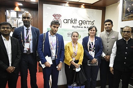 Ankit Gems Chosen Amongst Top 7 Diamond Processing Companies, to Represent Indian Diamond Industry & Host G20 Delegates