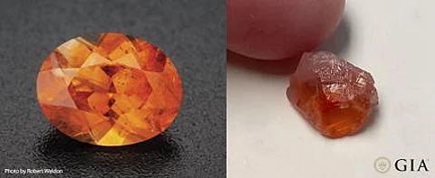 GIA Highlights one-of-a-kind Orange Sapphire from Greenland