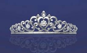 Royal Asscher Diamond Tiara