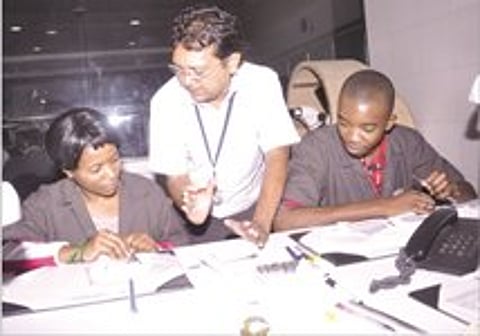 Namibian Duo Undergo Training at Ankit Gems’ India Factory