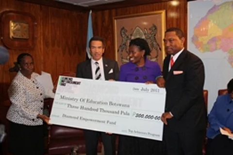 Diamond Empowerment Fund launches Top Achievers Program in Botswana