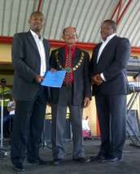 De Beers Consolidated Mines announced the proclamation of the Kleinzee town