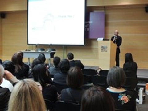 ICA President presents seminar on markets trends of coloured gemstones