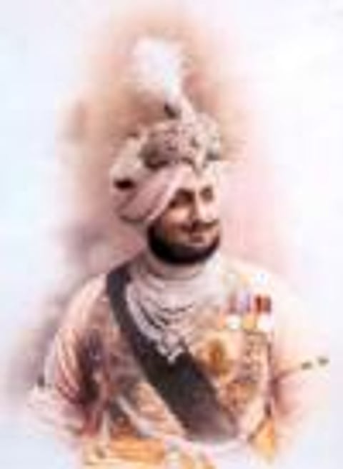 Maharaja Bhupinder Singh of Patiala (cat. 145); Cartier Archives