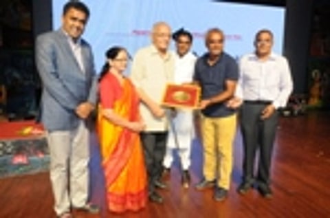 Hari Krishna Group felicitates contributors to society