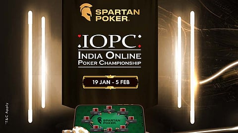 Spartan Poker Announces 14th Edition of India Online Poker Championship