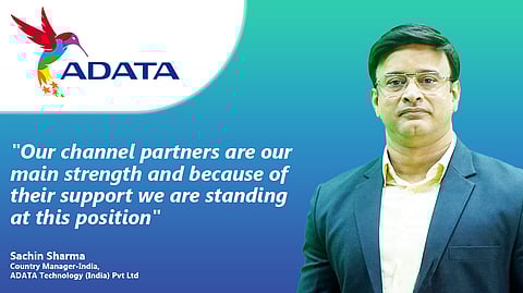 Sachin Sharma, Country Manager-India, ADATA Technology (India) Pvt Ltd
