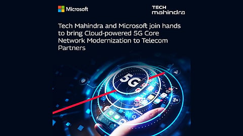 Tech Mahindra Partners with Microsoft For 5G Network Modernization